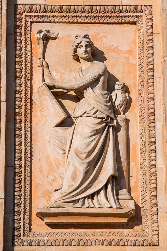 Relief picture at the Triumphtor