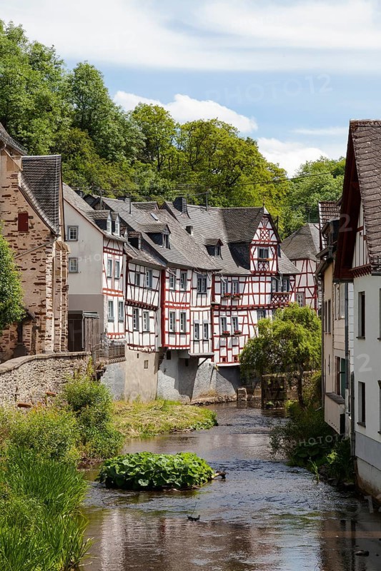 Half-timbered houses