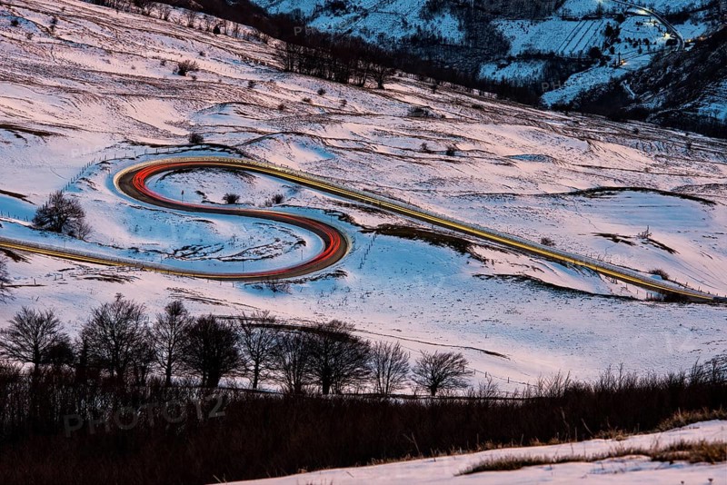 SP 15 road in winter