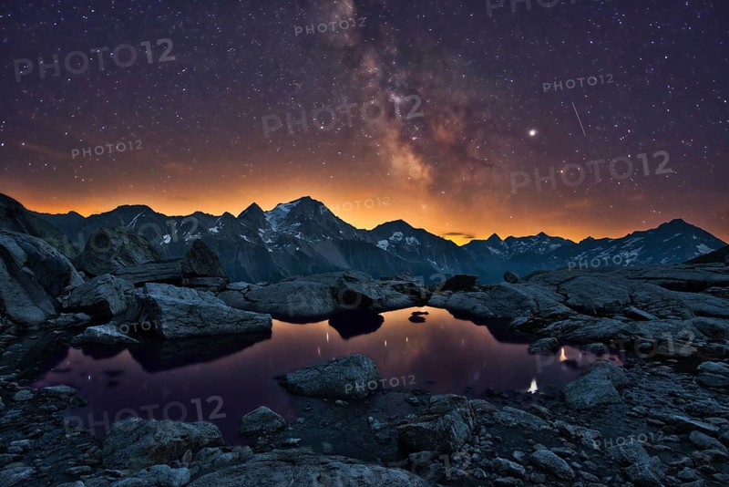 Starry sky with Milky Way