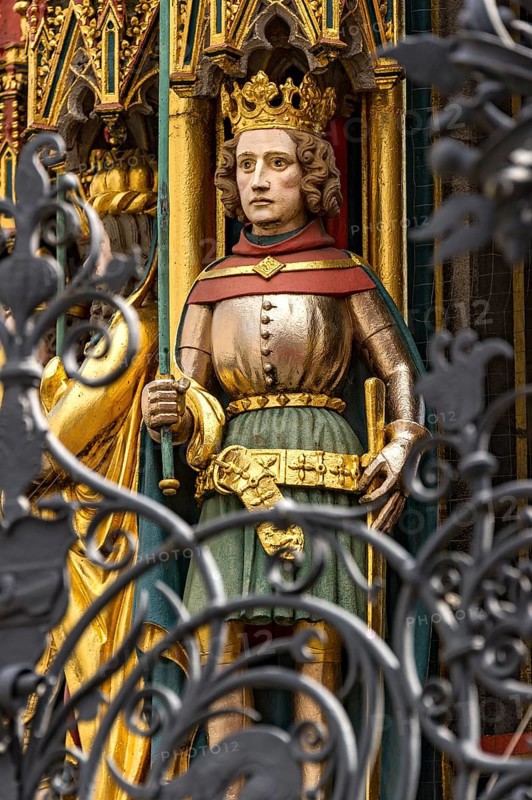 Gothic sculpture of Alexander the Great