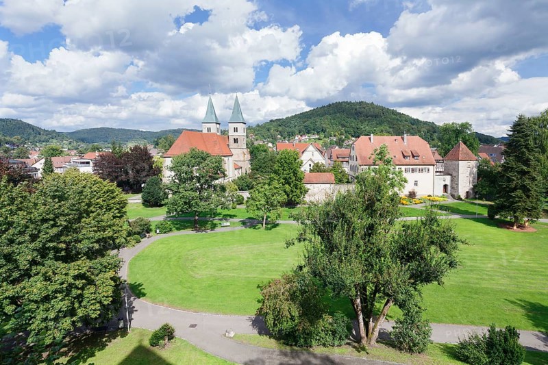 City church and Murrhardt monastery