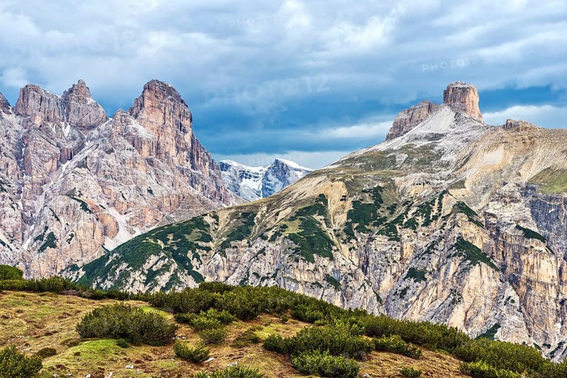 Croda dei Rondoi or Schwalbenkofel and Torre dei Scarperi or Schwabenalpenkopf