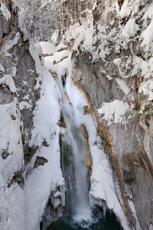 Tatzelwurm waterfall