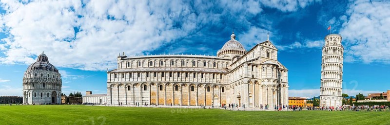 The Leaning Tower of Pisa and Pisa Cathedral