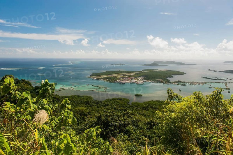 Overlooking the island of Pohnpei