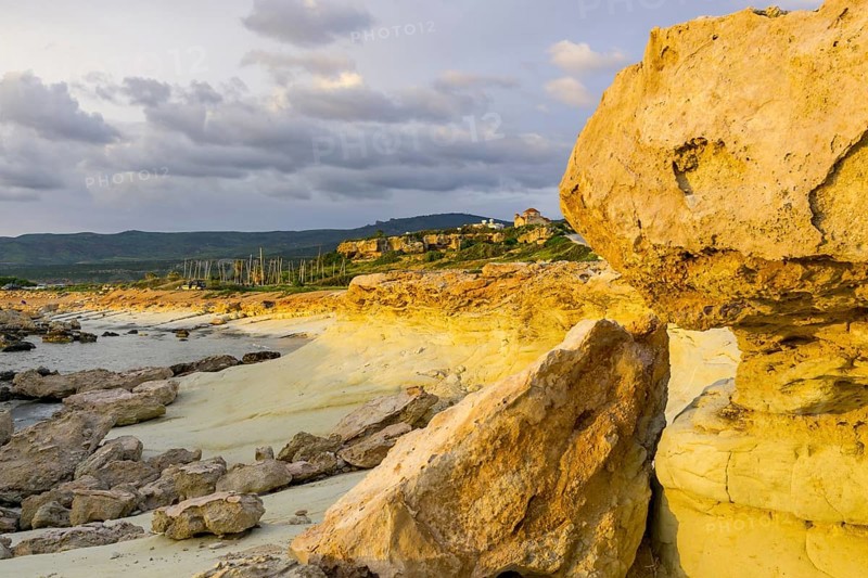 Rocky coast near Agios Georgios