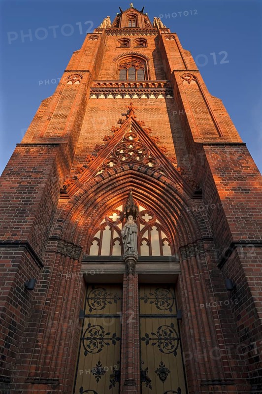 Tower of the neo-Gothic St. Paul's Church