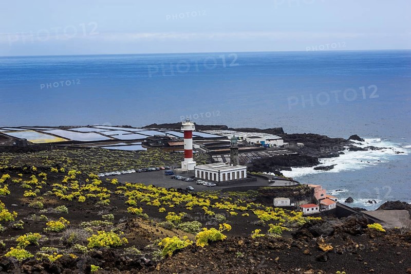 Coastline with Teneguia saltworks