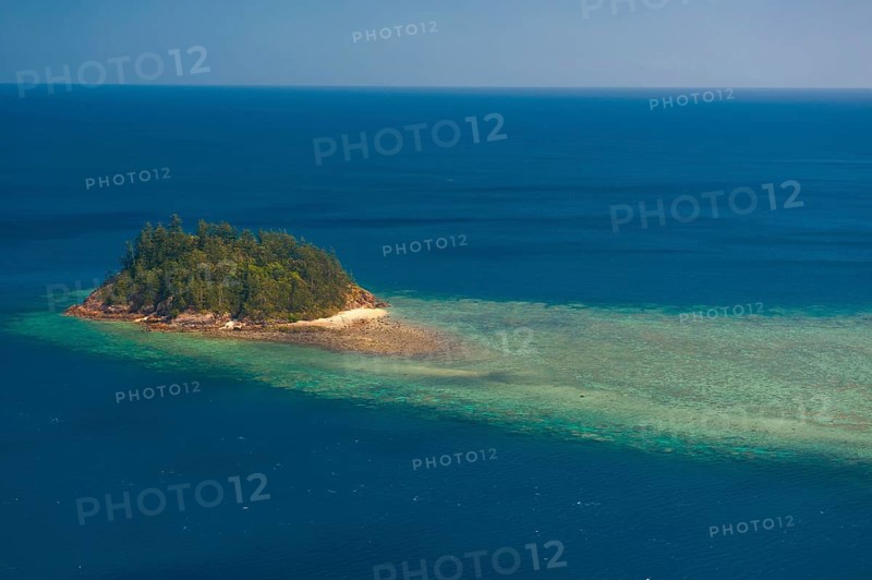 Aerial view of the Whitsunday Islands