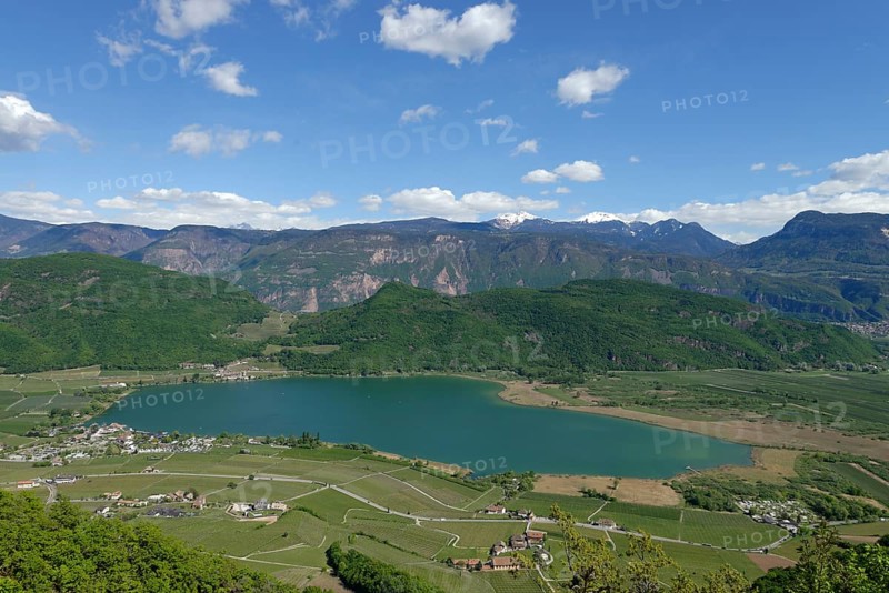 Kalterer See from Altenburg