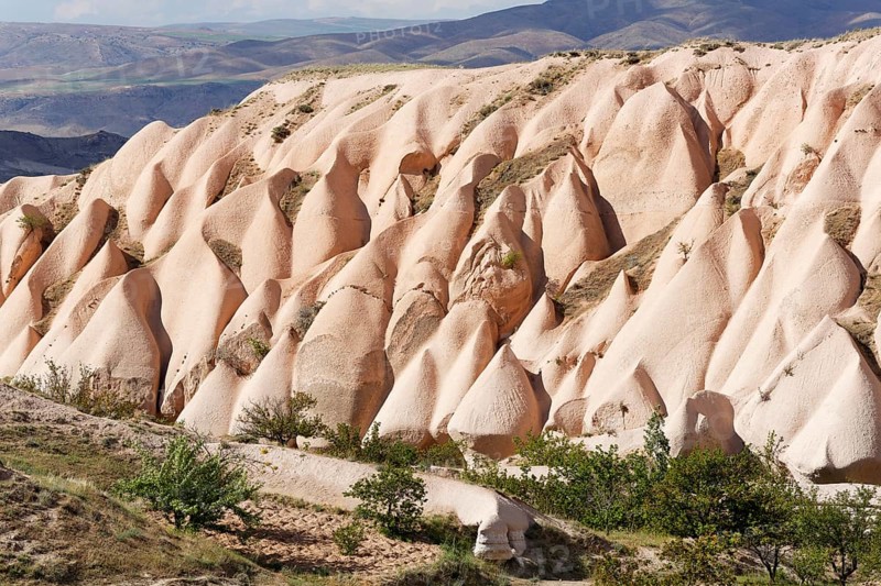 Tufa formations at Uchisar