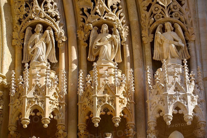 Neo-Gothic statues of Zagreb Cathedral