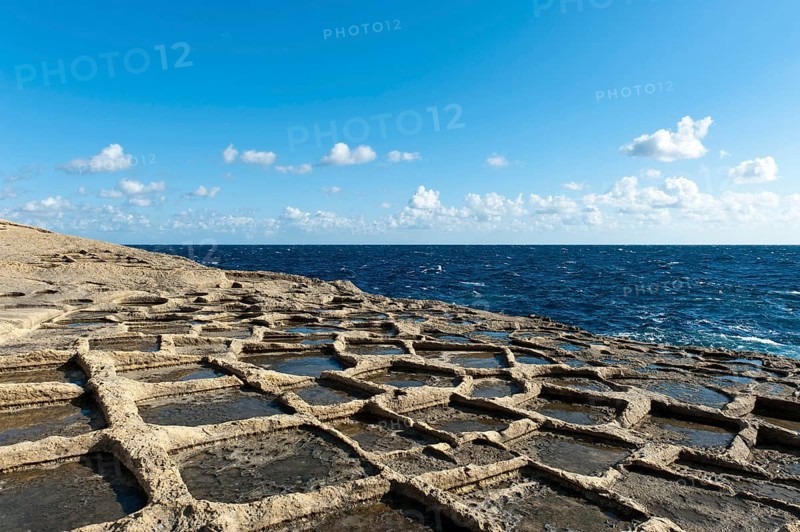 Sandstone formations on the coast