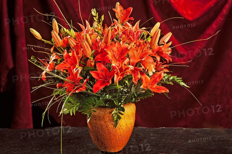 Bouquet of lilies