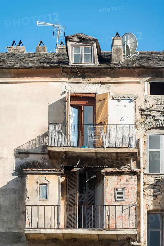 Dilapidated house