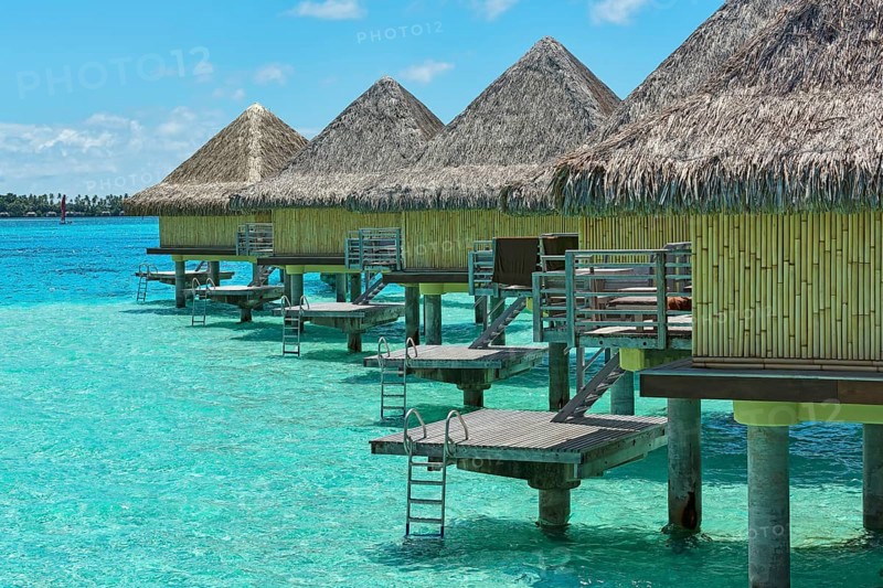 Overwater bungalows