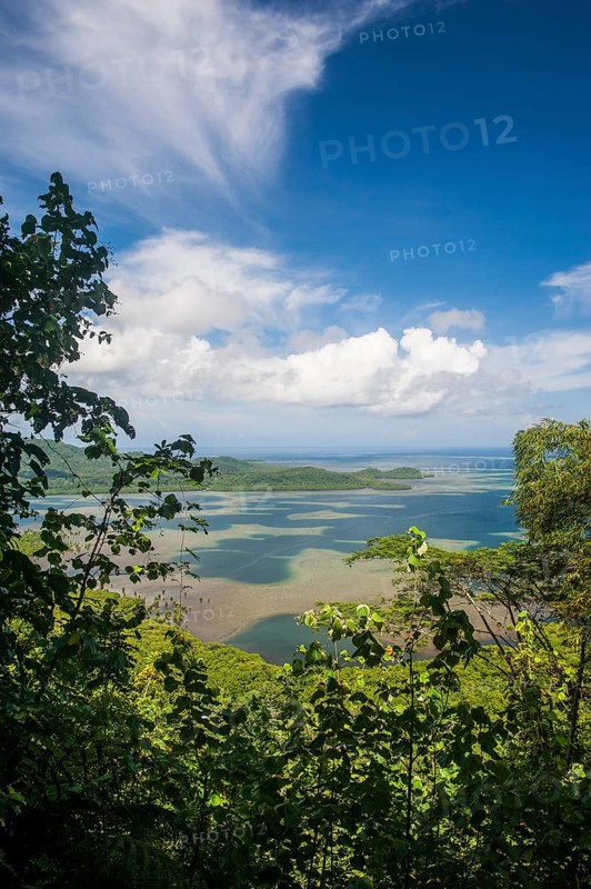 Overlooking the island of Pohnpei
