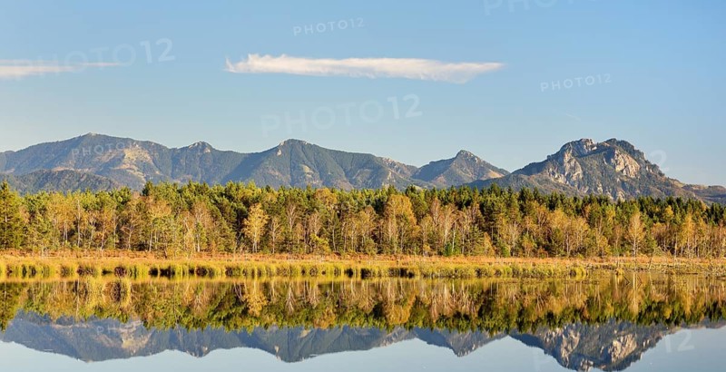 Chiemgau Alps with Mt Hochries