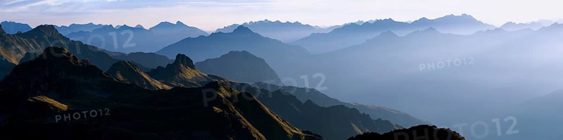 Montafon mountains