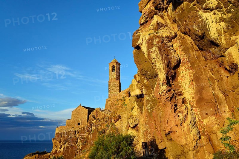 Sant'Antonio Abate Cathedral in the evening light