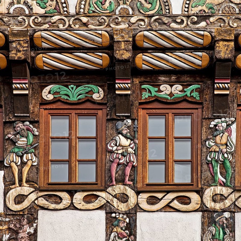 Half-timbered house
