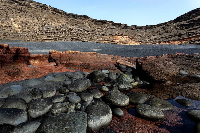 Volcanic crater near El Golfo