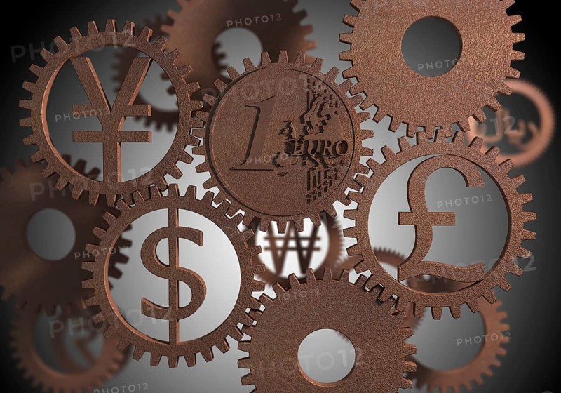 Various currency symbols