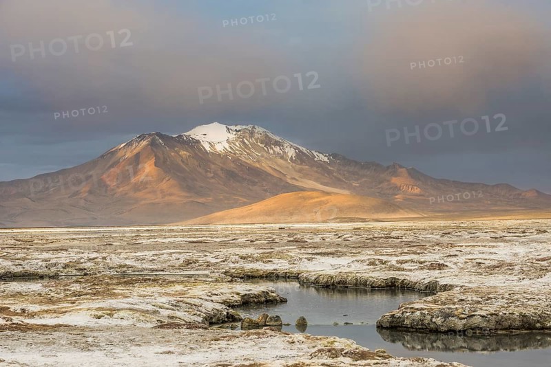 Mountains in the evening light