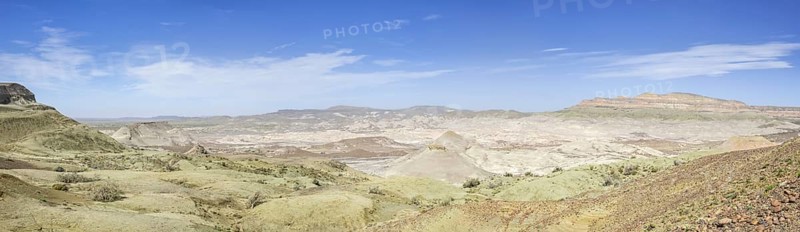 Colorful hills