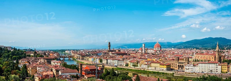 City panorama with Florence Cathedral