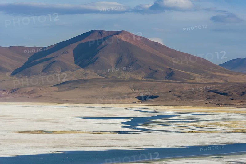 Salt lake Salar del Huasco