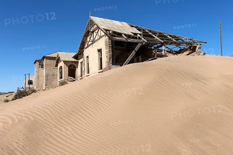 Old houses in the former diamond town