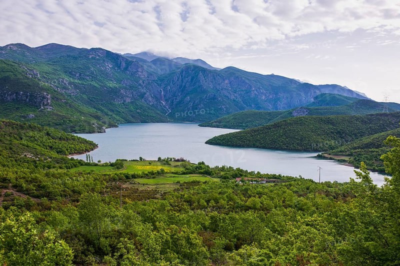 Artifical lake Koman