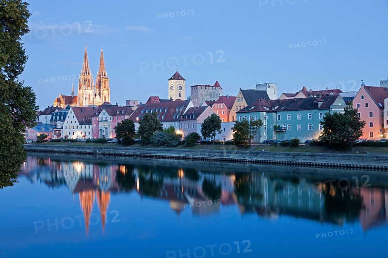 Cityscape with the Danube