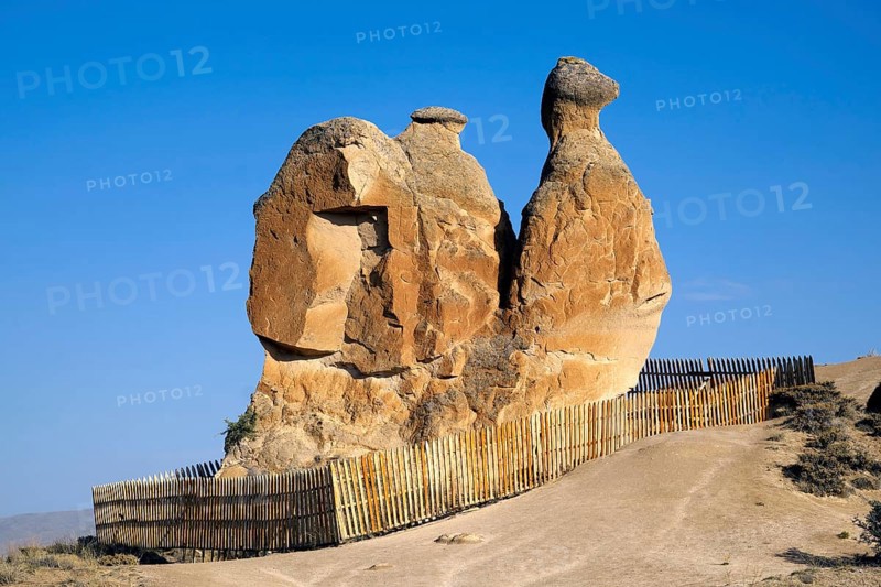 The 'Camel' rock formation in Devrent Valley