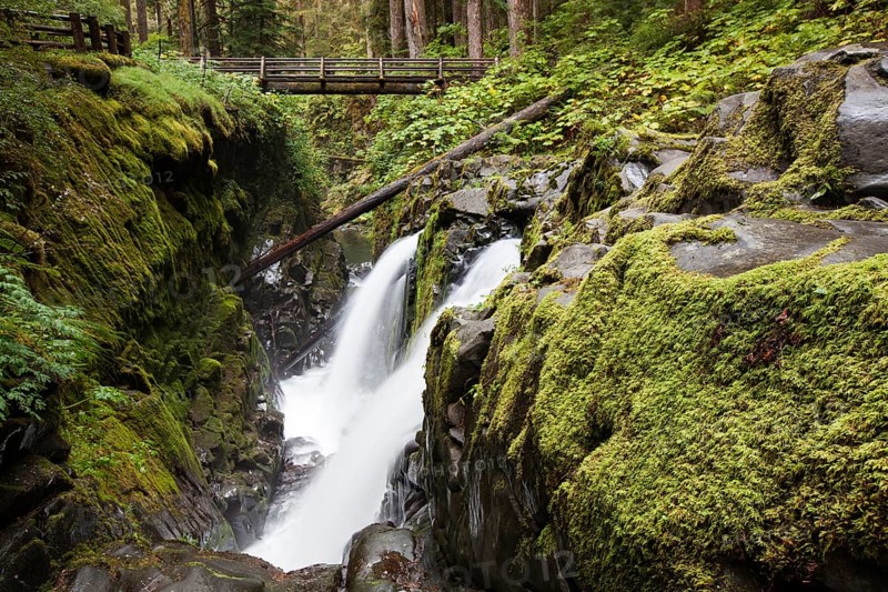 Sol Duc Falls in the Sol Duc River Valley