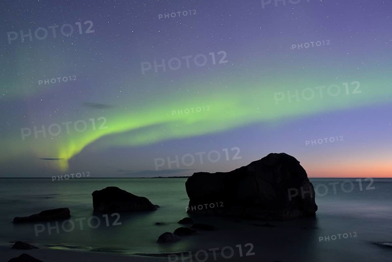 Northern Lights on Utakleiv Beach