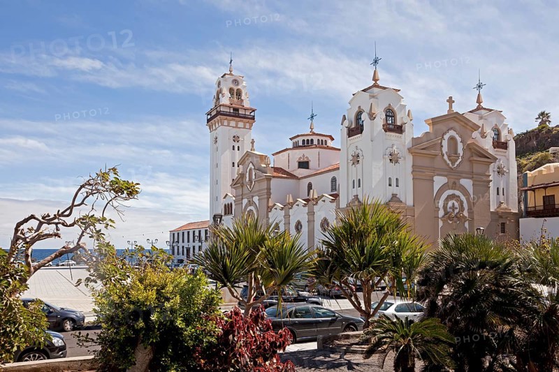 Basilica de Nuestra Senora de la Candelaria in the pilgrimage town of Candelaria