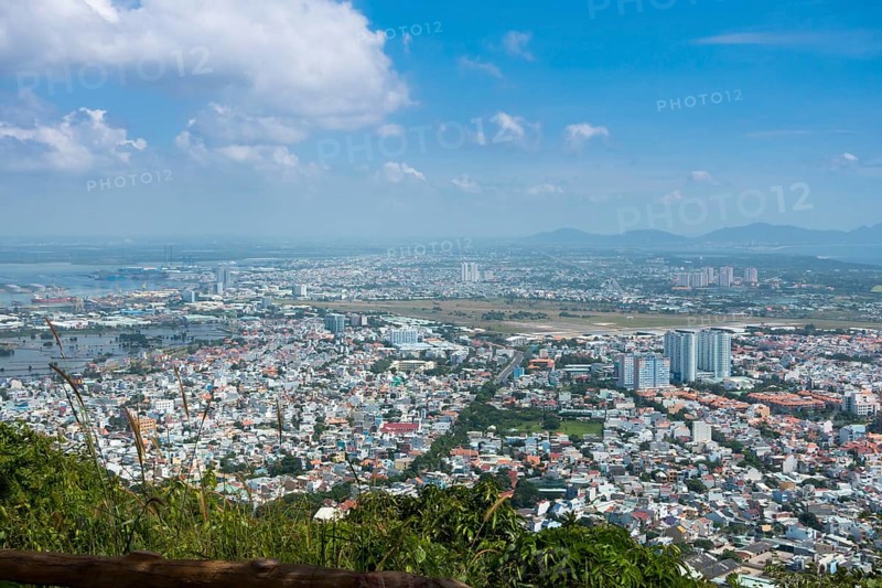 Overlooking the city