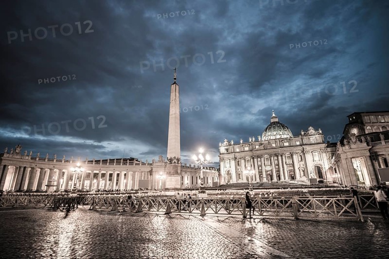 St. Peter's Square with St. Peter's Basilica and obelisk