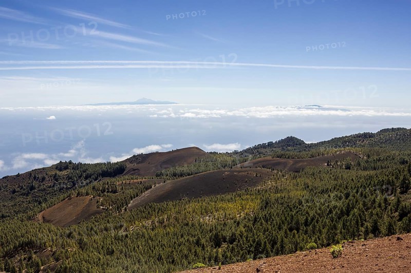 Volcanic landscape on the 'Ruta de los Volcanes'