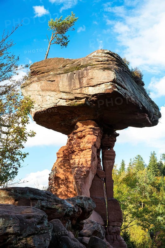 The Devil's Table in autumn