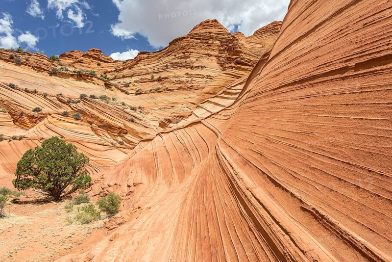 Rock formations of the Teepees