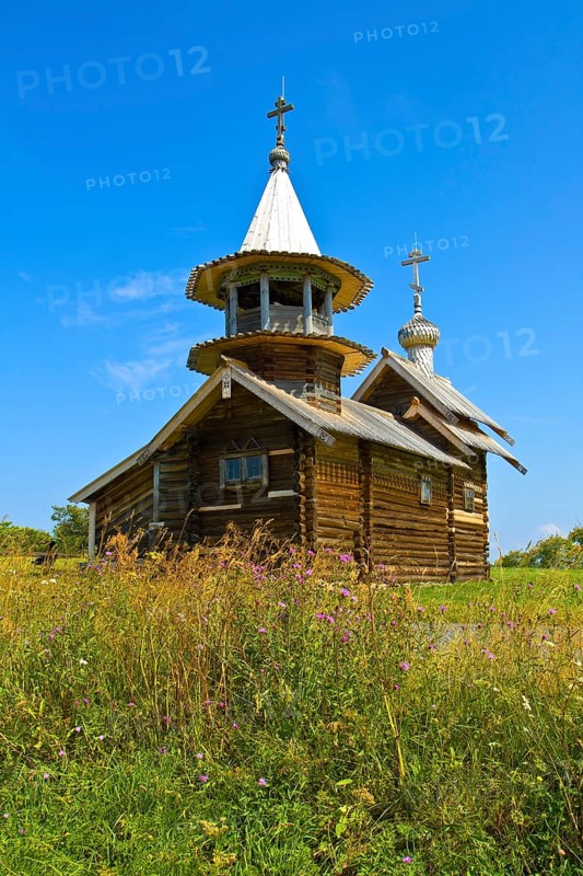 Old wooden church