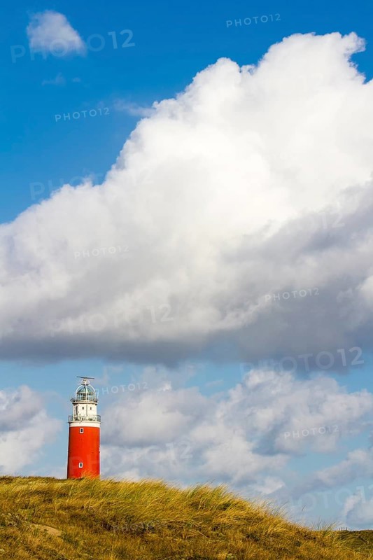 Eierland Lighthouse with dunes
