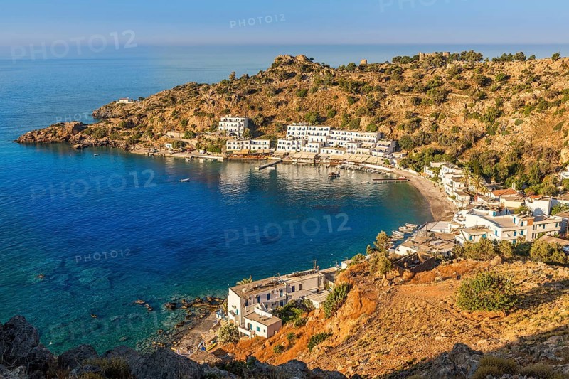 Small village accessible only by sea