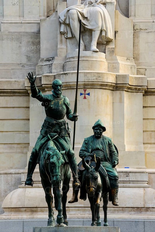 Monument to Don Quixote and Sancho Panza
