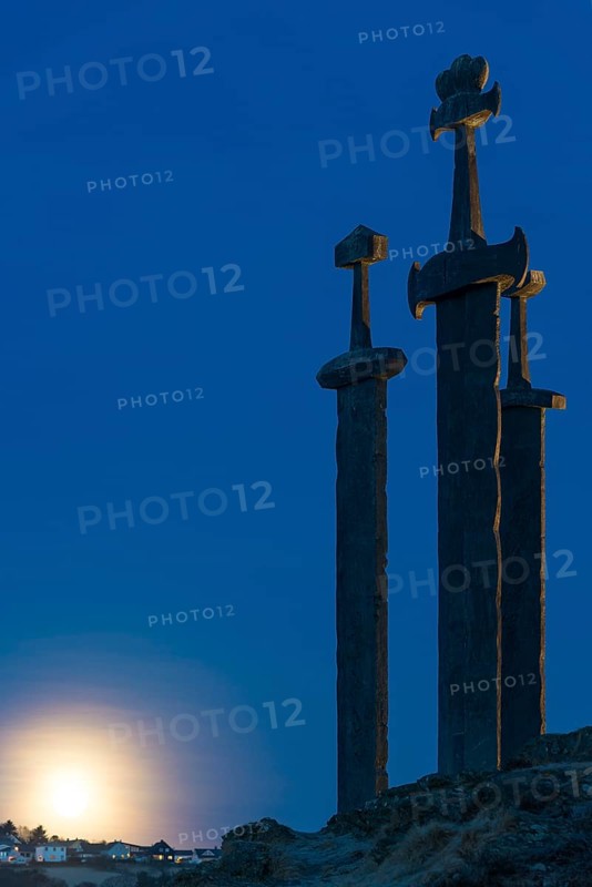 Three Swords monument at Hafrsfjord
