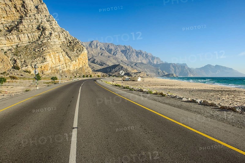 Khasab coastal road